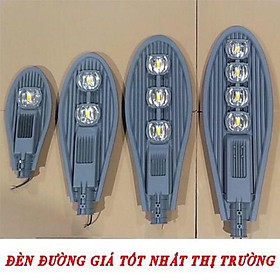 Mua Đèn đường hình chiếc lá 50W chiếu sáng cho công trình  sân nhà  đèn đường khu dân cư kèm theo cần đèn lắp đặt