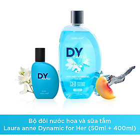 >> SO SÁNH GIÁ NƯỚC HOA LAURA ANNE DYNAMIC FOR HER 30ML | Shopee Lazada Sendo Tiki 42 Bộ đôi nước hoa (50ml) và sữa tắm (400ml) Laura anne Dynamic for her