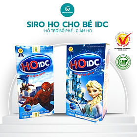 Siro ho IDC, hỗ trợ bổ phổi LAFON HO, giảm ho hiệu quả, hộp 125ml