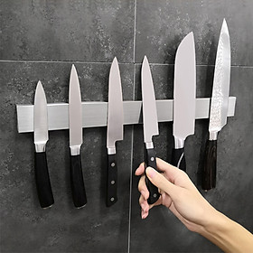 Mua Thanh nam châm dính dao kéo  dụng cụ để dao kéo  thanh nam châm inox cài dao kéo  thanh nam châm dính tường  nam châm hít từ tính