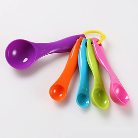 Mua Bộ 5 muỗng đong nhựa sắc mầu