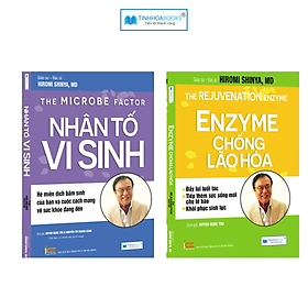 (TB) Combo Sách: Nhân tố vi sinh + Enzyme chống lão hoá