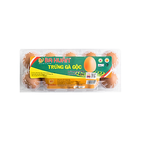 TRỨNG GÀ GỘC HỘP 10 QUẢ