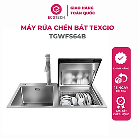Mua Máy rửa chén bát kết hợp chậu rửa Texgio TGWFS64B - Hàng chính hãng
