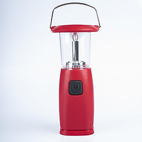 Đèn cắm trại có thể sạc lại Đèn g cắm trại năng lượng mặt trời, Đèn pin LED với ba chế độ sạc và 6 hạt đèn LED