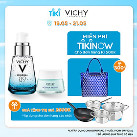 Bộ Dưỡng Chất Khoáng Phục Hồi Chuyên Sâu Mineral 89 30ml Và Mặt Nạ Ngủ Aqualia 15ml