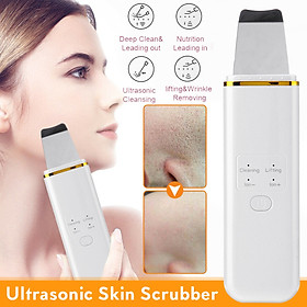 Máy chà da siêu âm không dây, Làm sạch sâu lỗ chân lông, sạch mụn đầu đen, lột mụn