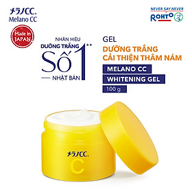 Kem dưỡng trắng dạng gel giúp cải thiện thâm sạm Melano CC Whitening Gel 100g