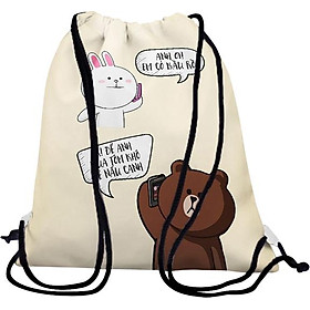 Balo Dây Rút Unisex In Hình Thời Trang - BDFU272