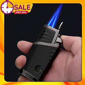 Mua Vỏ Hột Quẹt Bật Lửa Khò Gas Để Bàn 2 Tia Cực Mạnh Honest BCZ 754 Đẹp Độc Lạ - Dùng Gas Cao Cấp