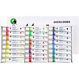 Màu Nước Tuýp Loại 24 Màu x 12ml