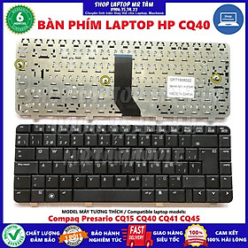 (KEYBOARD) BÀN PHÍM LAPTOP HP CQ40 dùng cho Compaq Presario CQ15 CQ40 CQ41 CQ45