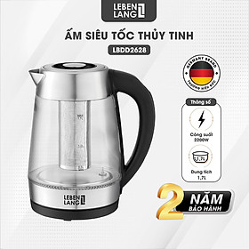 Mua Ấm siêu tốc LEBENLANG LBDD2628 1.7L Điều Chỉnh Nhiệt Độ  Lõi Lọc Trà Tháo Rời - Hàng Nhập Khẩu