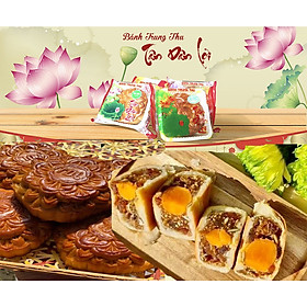 Bánh Bao Chỉ Thập Cẩm Tân Dân Lợi - 200g/1 trứng muối - Bao ngon - Bao date mới