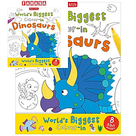 Sách ngoại văn: World's Biggest Colour-In (4 Packs)