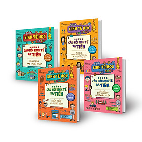 Combo Sách Kinh Tế Học Vui Nhộn Những Câu Hỏi Kinh Tế Ra Tiền (4 Cuốn)