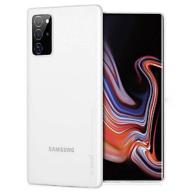 Ốp lưng nhám siêu mỏng 0.3mm cho Samsung Galaxy Note 20 hiệu Memumi có gờ bảo vệ camera - Hàng nhập khẩu