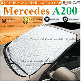 Tấm che chắn nắng nóng kính lái xe ô tô Mercedes A200 3 Lớp Cao Cấp - OTOALO