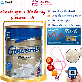 Sữa dành cho người tiểu đường Glucerna Vanilla Abbott Úc Bổ sung đầy đủ dinh dưỡng và cân bằng đường huyết - QuaTangMe Extaste - 1 Lon