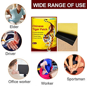 Hình ảnh sách Tiger Balm Patches Joint Neck Muscle Pain Relieving Patch for Back 8pcs