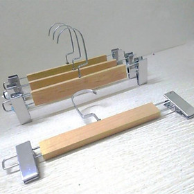 Mua kẹp quần áo-kẹp gỗ màu vàng-kẹp gỗ đầu kẹp inox sáng-đầu móc vuông dẹt inox sáng-kẹp chuyên dùng để kẹp quần-áo-chân váy