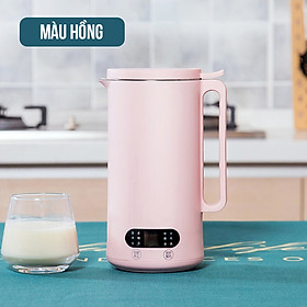 Máy Nấu Sữa Hạt Đa Năng Máy Xay Sữa Hạt Làm Sữa Đậu Lành Dung tích 350ml Xay Nhuyễn Kết Hợp Nấu - HỒNG - Kala