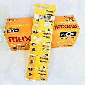 Pin chính hãng Maxell 362 SR721SW dành cho đồng hồ, thiết bị điện tử