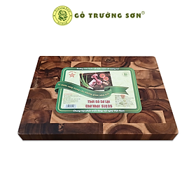 Mua Thớt Chặt Hình Chữ Nhật SLC35 Gỗ Tràm Sớ Lật Sang Trọng  - Đồ Gia Dụng Gỗ Nhà Bếp Thương Hiệu Trường Sơn