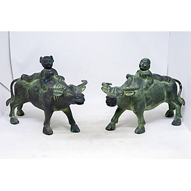 Mua Tương Em bé cưỡi Trâu bằng đồng