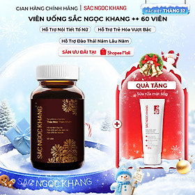 Viên Uống Sắc Ngọc Khang ++ chống lão hóa da, giảm nám, tàn nhang cao cấp (Hộp 60 Viên)