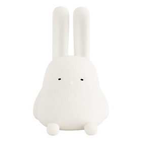 Cute Lovely Rabbit LED Silicone Night Light USB Yellow Light for Nursery