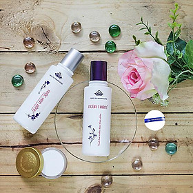 Combo Bộ Mỹ Phẩm Ngừa Thâm Cơ Bản Phấn Nụ Hoàng Cung + Tặng Kèm Bông Phấn Cotton Chính Hãng.