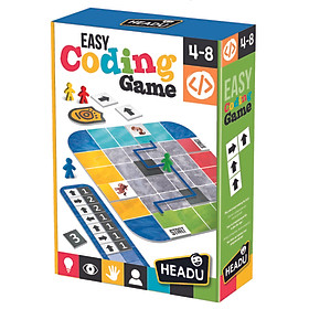 EASY CODING GAME - Bộ thẻ chơi phát triển trí thông minh logic và tư duy lập trình cho bé từ 4-6 tuổi