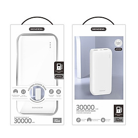 Mua SẠC DỰ PHÒNG SENDEM P600 30000mah BẢO HÀNH 1 ĐỔI 1 TRONG VÒNG 12 THÁNG