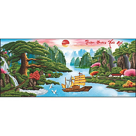 Tranh đính đá Thuận Buồm Xuôi Gió  - 88622