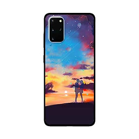 Ốp Lưng Dành Cho Samsung Galaxy S20 Plus mẫu Vũ Trụ Tình Yêu - Hàng Chính Hãng