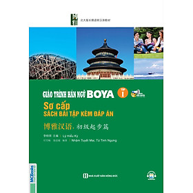 Giáo trình Hán ngữ Boya Sơ Cấp 1 Sách Bài Tập kèm đáp án