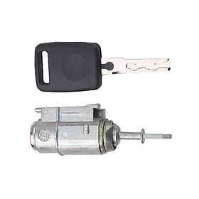 Left Door Lock Cylinder with Key Metal High Performance for  A6