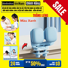 Giá Đỡ Cằm Chống Cận Thị, Dụng Cụ Chống Gù – Tặng Kèm 3 Con Cá Heo Luyện Chữ Cho Học Sinh Chính Hãng dododios