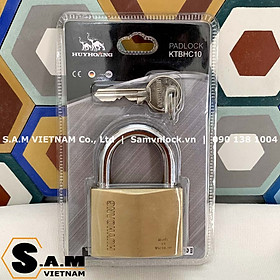 Mua Ổ Khoá Treo Huy Hoàng HC 10 KTBHC10 Đồng Thau  Size 60mm