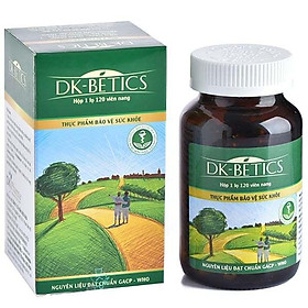 Viên uống tiểu đường DK Betics Hộp 120 viên