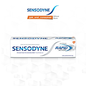 Kem đánh răng Sensodyne Rapid Action Whitening 100g