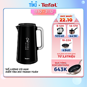 Bình đun siêu tốc Tefal Smart & Light KO850810 - 1800W, 1.7L - Hàng Chính Hãng
