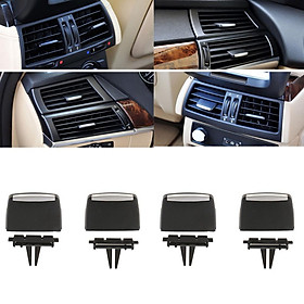 Car Rear + Front Air Conditioning Vent Outlet Tab Clip Repair Kit, Fit for X5 X6 2006-2013