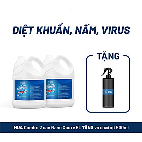 Dung Dịch Nano Bạc Khử Khuẩn Nano Xpure Nano Silver 35ppm - Diệt khuẩn