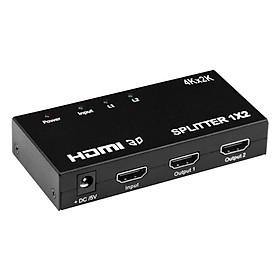 Bộ Chia HDMI 1 Ra 2 Hỗ Trợ 4K, 3D HDCP DQHD-4202