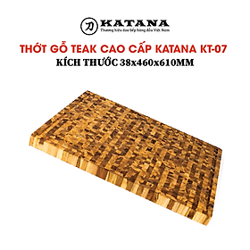 Mua Thớt gỗ Teak đầu cây cao cấp KATANA cỡ lớn - KT07