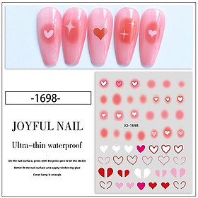 Stick dán móng dễ thương dành cho Nail 8k/1 tấm