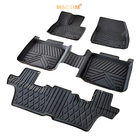 Thảm lót sàn 1 lớp sd3 Vinfast VF9 ( 6 chỗ)- nhãn hiệu Macsim - Giảm giá nhưng chất lượng không giảm