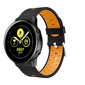 Dây Cao Su Colour 4 Size 20mm cho Galaxy Watch Active 1, Galaxy Watch Active 2, Galaxy Watch 42, Huawei Watch 2, Ticwatch, Amazfit, Garmin